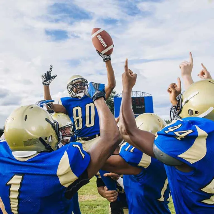 Jugadores de futbol americano